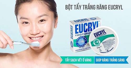 Tìm hiểu về bột tẩy trắng răng eucryl 2