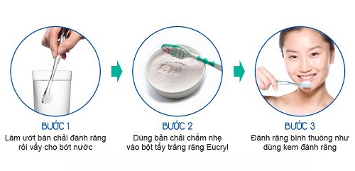 Tìm hiểu về bột tẩy trắng răng eucryl 3